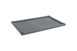 HAY Colour Crate Lid Plastic - Large - Charcoal