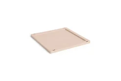 HAY Colour Crate Lid Plastic - Medium Square / Cube - Powder