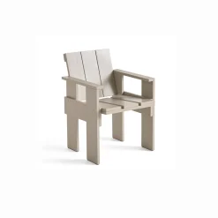 HAY Crate Dining Chair - London Fog - Lakeret fyrretræ / Lacquered pinewood