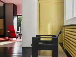 HAY Crate Lounge Chair - Black - Lakeret fyrretræ / Lacquered pinewood
