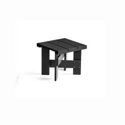 HAY Crate Low Table - Black - Lakeret fyrretræ / Lacquered pinewood