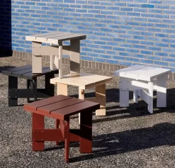 HAY Crate Low Table - Lakeret fyrretræ / Lacquered pinewood