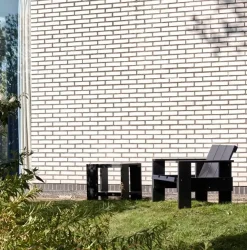 HAY Crate Side Table - Black - Lakeret fyrretræ / Lacquered pinewood