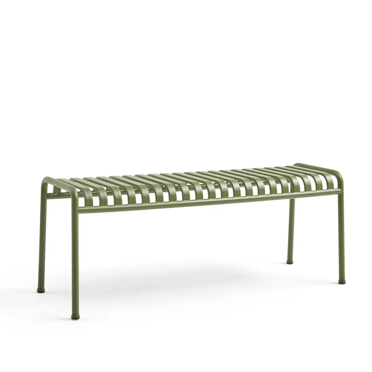 HAY havebænk - Palissade bænk - Oliven grøn - 120 cm.