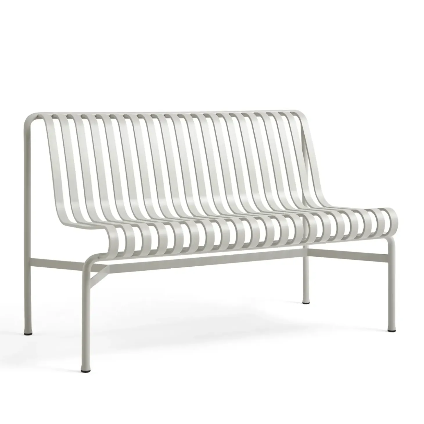 Hay havebænk - Palissade Dining Bænk uden armlæn - Lysegrå-Sky Grey - Dining Bench