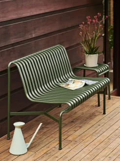 Hay havebænk - Palissade Dining Bænk uden armlæn - Galvaniseret - Dining Bench