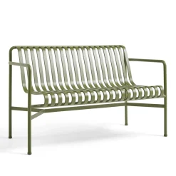 HAY havebænk - Palissade spisebordsbænk - olivengrøn - dining bench olive