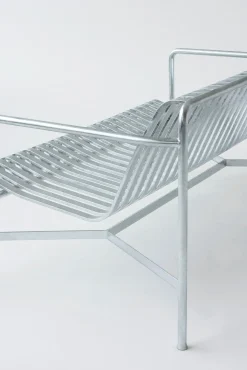 HAY havebænk - Palissade spisebordsbænk - Galvaniseret stål - hot galvanised