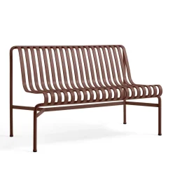 Hay havebænk - Palissade spisebordsbænk uden armlæn - Rød - Iron red - Dining Bench