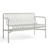 HAY havebænk - Palissade spisebordsbænk i lysegrå / sky grey (dining bench)