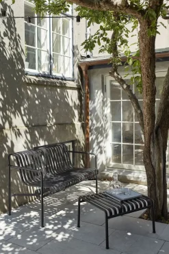 HAY havebænk - Palissade spisebordsbænk - Anthracite - Dining bench