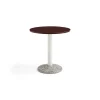 HAY havebord - Keramik bord - Ceramic table - Bordeaux - Ø 70 cm