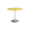 HAY havebord - Keramik bord - Ceramic table - Gul - Ø90 cm