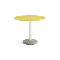 HAY havebord - Keramik bord - Ceramic table - Gul - Ø90 cm