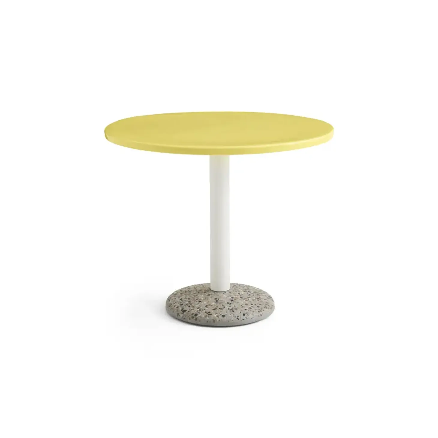 HAY havebord - Keramik bord - Ceramic table - Gul - Ø90 cm