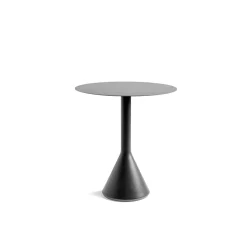 HAY havebord - Palissade bord - Cone table - Anthracite - Ø 70 cm