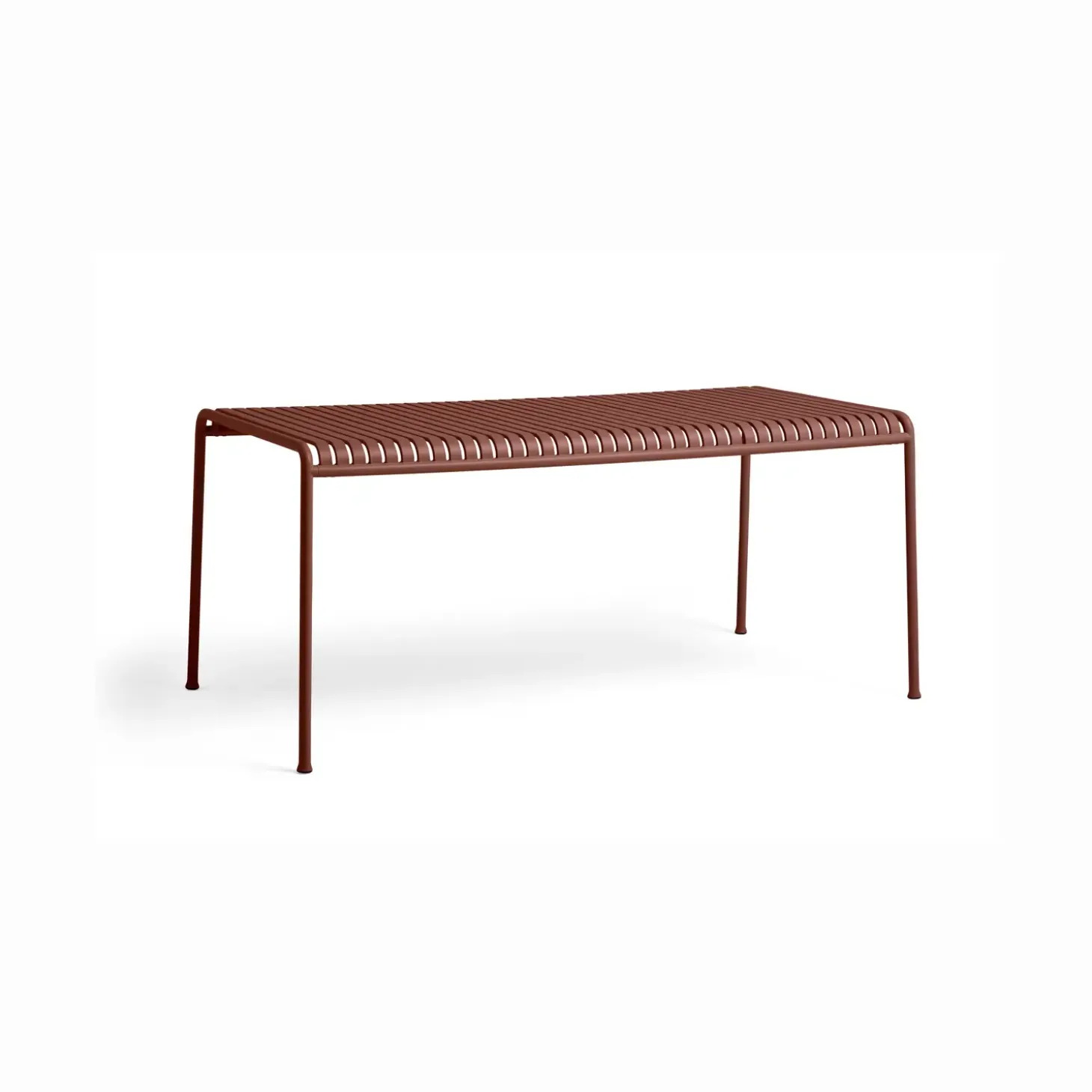 HAY havebord - Palissade bord - Large - Rød - Iron Red - 170x90 cm