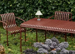 HAY havebord - Palissade bord - Large - Rød - Iron Red - 170x90 cm