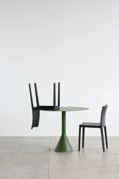 HAY havebord - Palissade bord - Cone table - Oliven - Ø 70 cm
