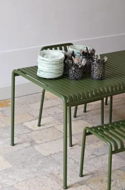 HAY havebord - Palissade bord - Large - Olivengrøn - 170x90 cm