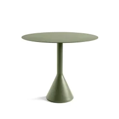 HAY havebord - Palissade bord - Cone table - Oliven - Ø: 90 cm