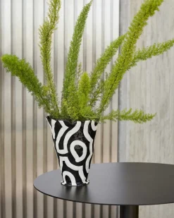 HAY havebord - Palissade bord - Cone table - Anthracite (Ø: 90 cm)