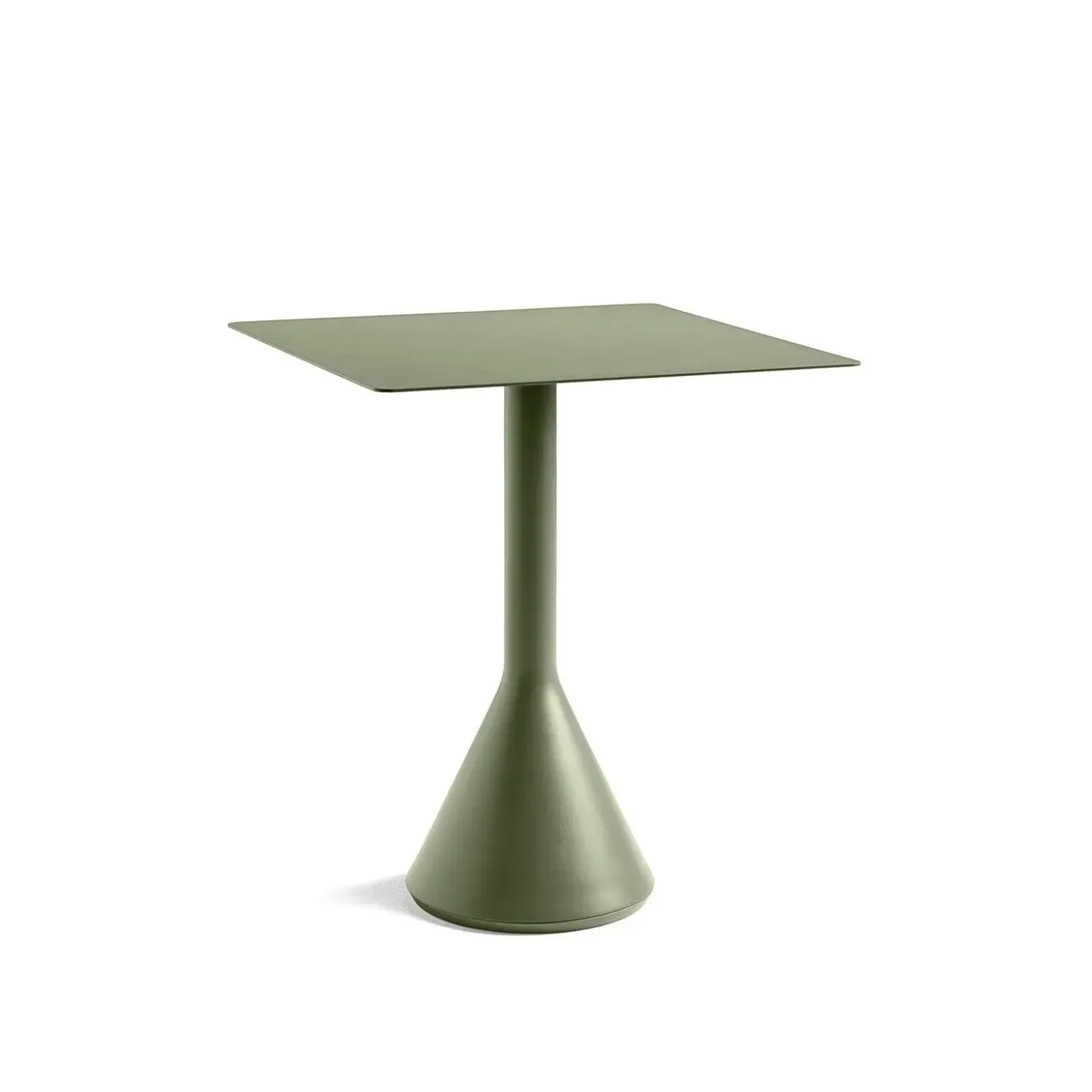 HAY havebord - Palissade havebord - Cone table - Oliven - 65x65x74 cm