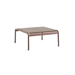 HAY havebord - Palissade Loungebord - lav - Rød - Iron red - H38 X W81 X L86 - Low table