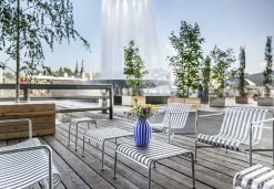HAY havebord - Palissade Ottoman - Galvaniseret stål - hot galvanised