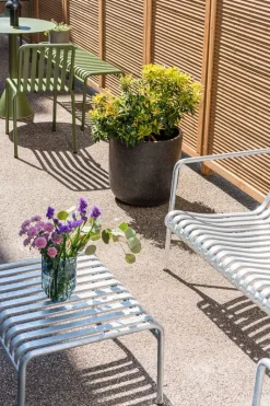 HAY havebord - Palissade Ottoman - Galvaniseret stål - hot galvanised
