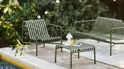 HAY havebord - Palissade ottoman - Oliven