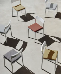 HAY havehynde - Pude til Type Chair - Orange brown stripe