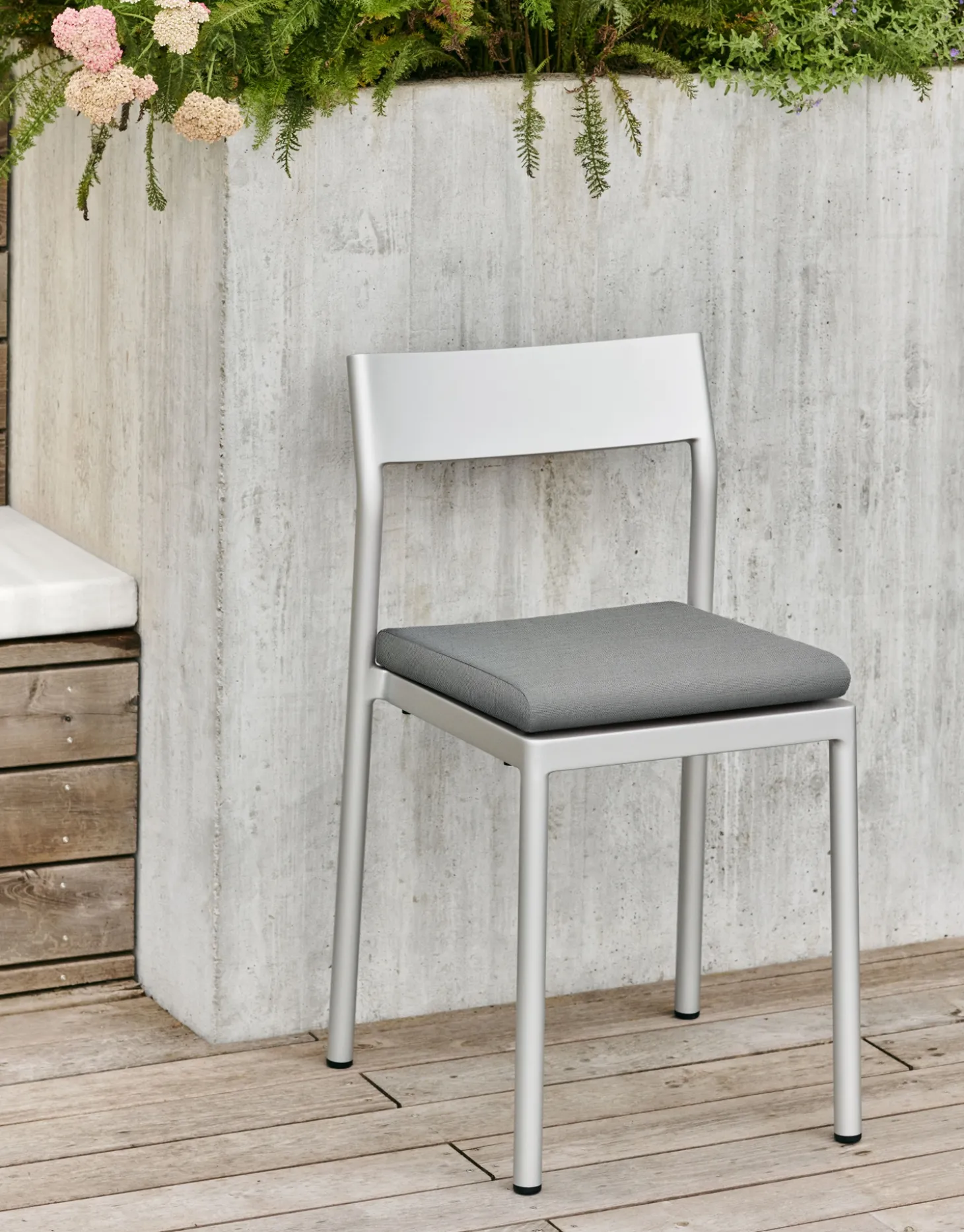 HAY havehynde - Pude til Type Chair - Silver