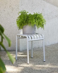 HAY haveskammel - Palissade skammel - Lysegrå - Sky grey - stool