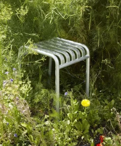 HAY haveskammel - Palissade skammel - Lysegrå - Sky grey - stool