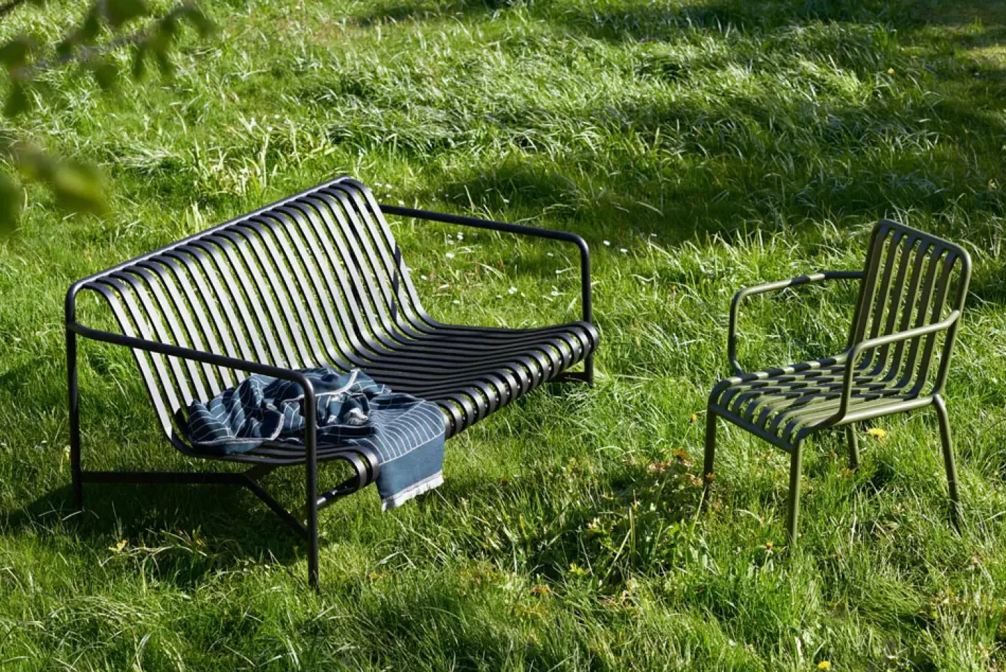 HAY havesofa - Palissade lounge sofa - Anthracite
