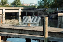 HAY havesofa - Palissade Lounge Sofa - Galvaniseret stål - hot galvanised