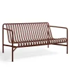 HAY havesofa - Palissade lounge sofa - Rød - Iron red