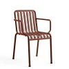 HAY havestol - Palissade armchair - Rød - Iron Red