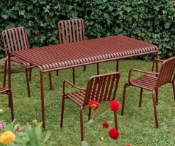 HAY havestol - Palissade armchair - Rød - Iron Red