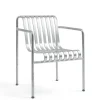 HAY havestol - Palissade Dining Armchair - Galvaniseret stål