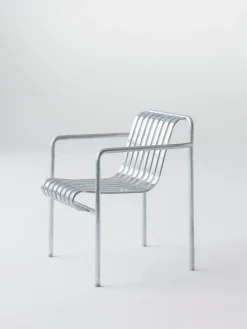 HAY havestol - Palissade Dining Armchair - Galvaniseret stål