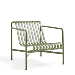 HAY havestol - Palissade lounge Stol - Lav model - Olivengrøn