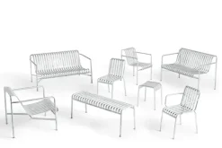 HAY havestol - Palissade lounge Chair Low - Galvaniseret stål - hot galvanised