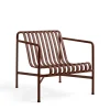 HAY havestol - Palissade lounge Stol - Lav model - Rød - Iron red