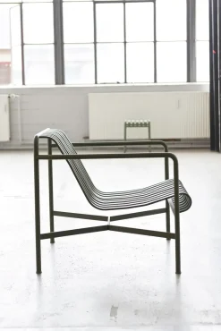 HAY havestol - Palissade lounge Stol - Lav model - Anthracite