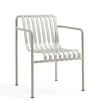 HAY havestol - Palissade spisebordsstol - lysegrå - sky grey - Dining arm chair