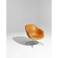 HAY loungestol - AAL81 - Sense læder - cognac