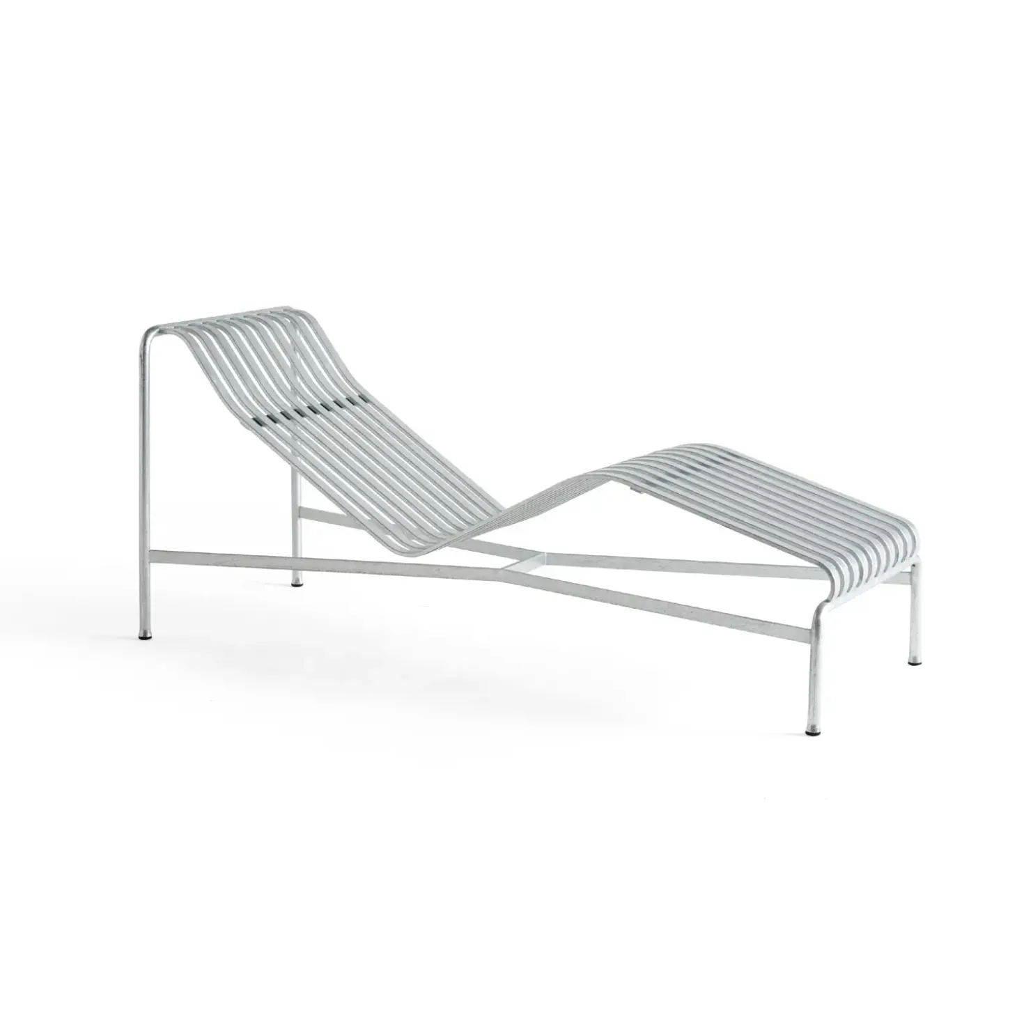 Hay Solseng - Palissade Chaise Longue - Solseng - Galvaniseret - hot galvanised