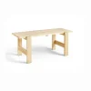 HAY Weekday havebord - 180 cm - Lakeret Fyrretræ / Pinewood